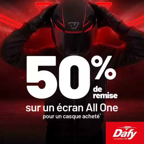 Catalogue Dafy Moto à Agen | Une visière plutôt foncée ou pleine de couleurs ? | 2026-08-27T00:00:00.000Z - 2026-09-06T00:00:00.000Z