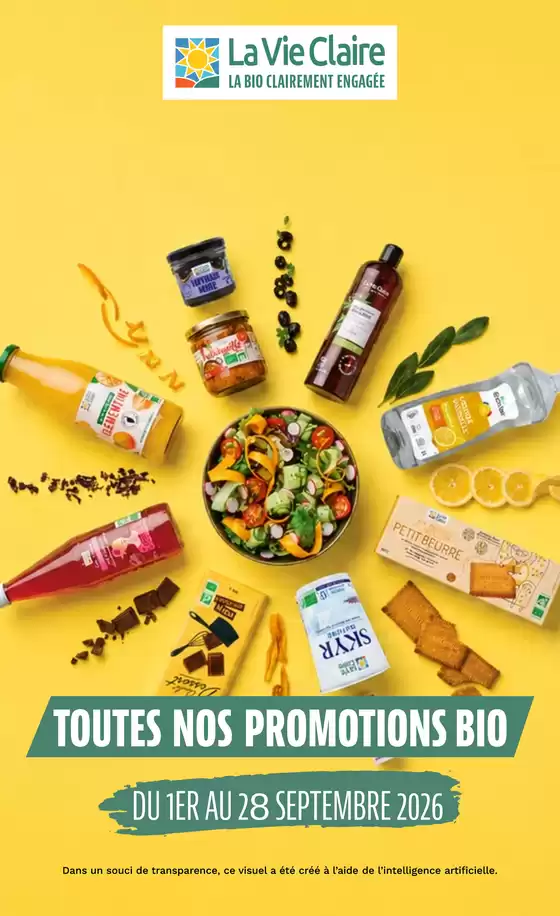 Catalogue La Vie Claire à Brioude | SEPTEMBRE 2026 | 2026-09-01T00:00:00.000Z - 2026-09-28T00:00:00.000Z
