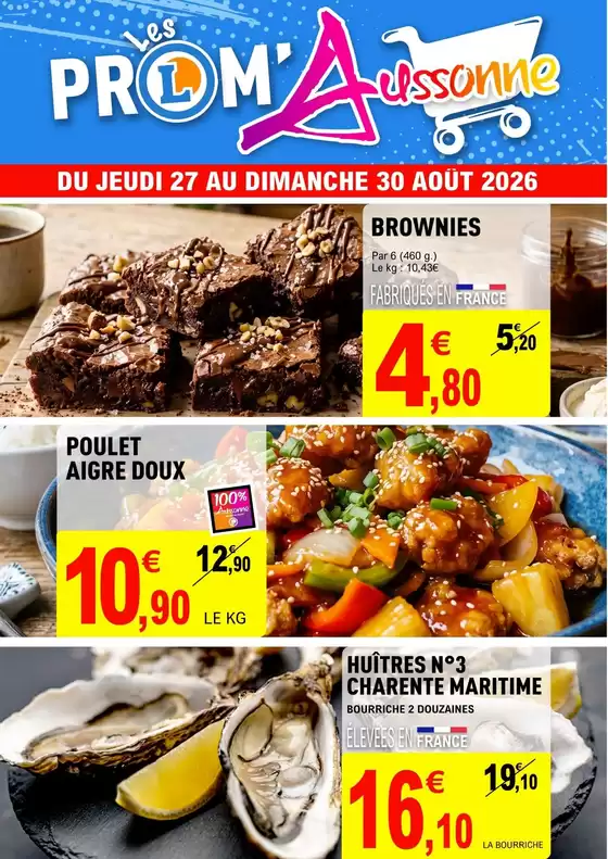 Catalogue E.Leclerc à Grenoble | PROM AUSSONNE SEM35 | 2026-08-27T00:00:00.000Z - 2026-08-30T00:00:00.000Z