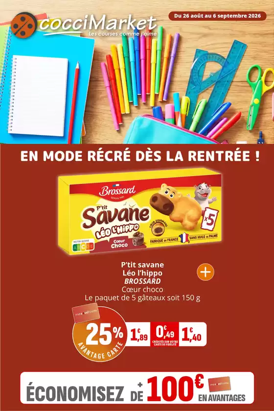 Catalogue Coccimarket à Saint-Jean-la-Bussière | Catalogue Coccimarket | 2026-08-26T00:00:00.000Z - 2026-09-06T00:00:00.000Z