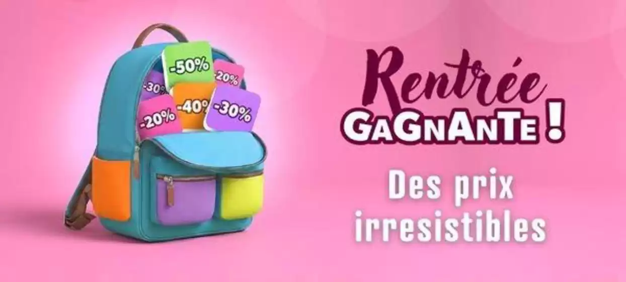 Catalogue M6 Boutique | Rentrée gagnante | 2026-08-28T00:00:00.000Z - 2026-09-21T00:00:00.000Z