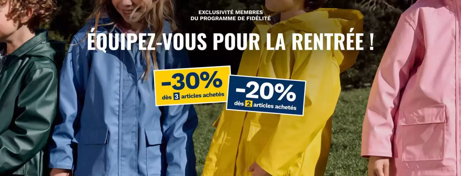Catalogue Petit Bateau | ÉQUIPEZ-VOUS POUR LA RENTRÉE ! | 2026-08-28T00:00:00.000Z - 2026-09-13T00:00:00.000Z