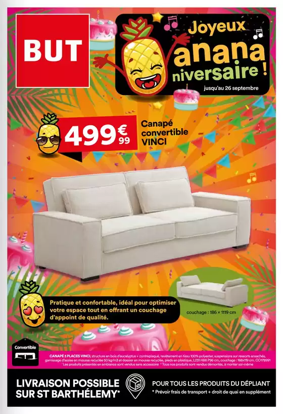 Catalogue BUT | Anniversaire | 2026-08-31T00:00:00.000Z - 2026-09-26T00:00:00.000Z