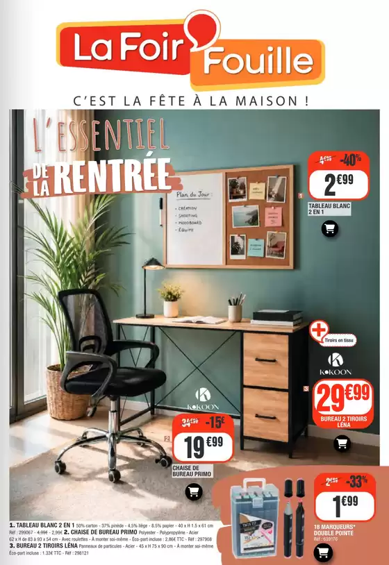 Catalogue La Foir'Fouille à Châteauroux | Catalogue La FoirFouille | 2026-08-31T00:00:00.000Z - 2026-09-13T00:00:00.000Z