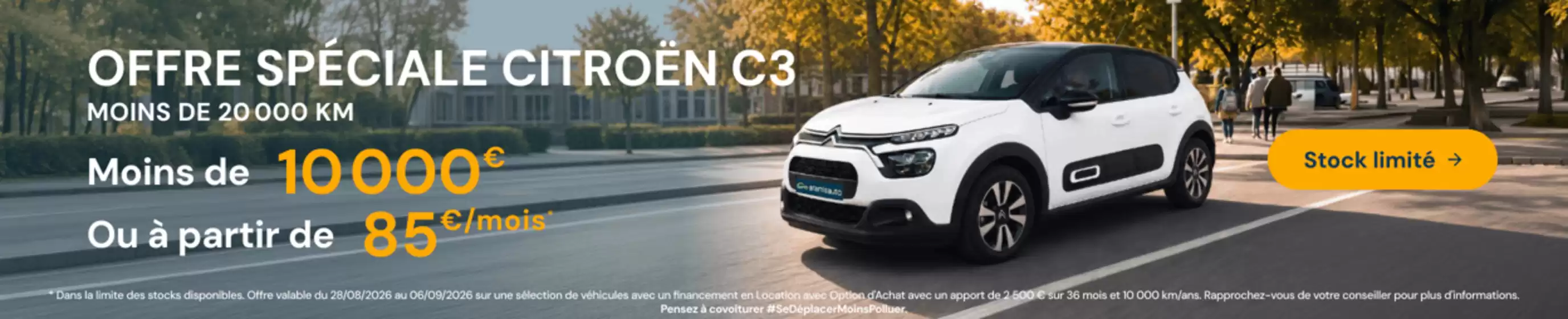 Catalogue Aramis Auto à Le Thillot | Offre spéciale Citroën C3 | 2026-08-31T00:00:00.000Z - 2026-09-06T00:00:00.000Z