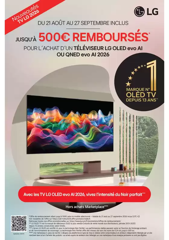 Catalogue MDA | 4993 G6 et 100QNED | 2026-08-21T00:00:00.000Z - 2026-09-27T00:00:00.000Z