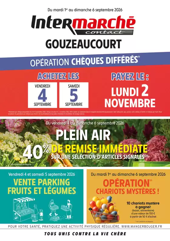 Catalogue Intermarché Contact | PROS LOCAL - PDV 50331 - GOUZEAUCOURT | 2026-09-01T00:00:00.000Z - 2026-09-06T00:00:00.000Z
