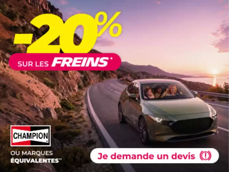 Catalogue Euromaster à Nîmes | Du 31 août au 4 octobre 2026, achetez vos prestations de freinage en promo, chez Euromaster ! | 2026-08-31T00:00:00.000Z - 2026-10-04T00:00:00.000Z