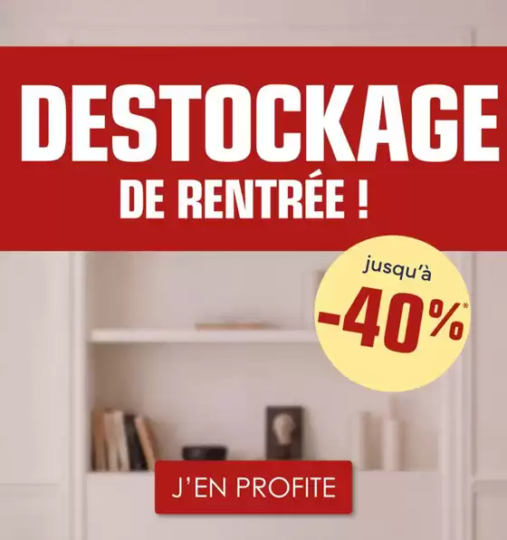 Catalogue La compagnie du lit | Destockage de rentrée ! | 2026-08-31T00:00:00.000Z - 2026-09-20T00:00:00.000Z