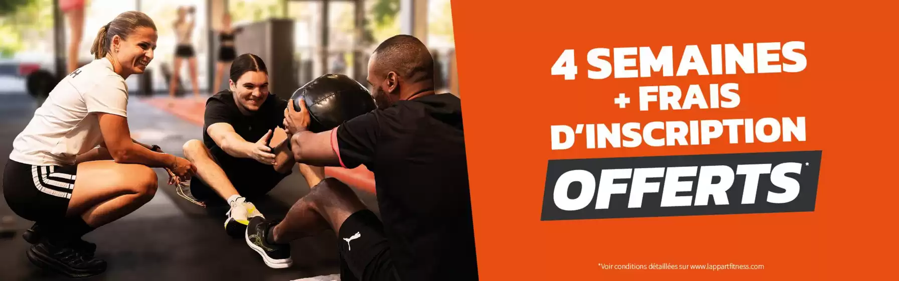 Catalogue L'Appart Fitness | 4 semaines offertes | 2026-09-01T00:00:00.000Z - 2026-09-30T00:00:00.000Z