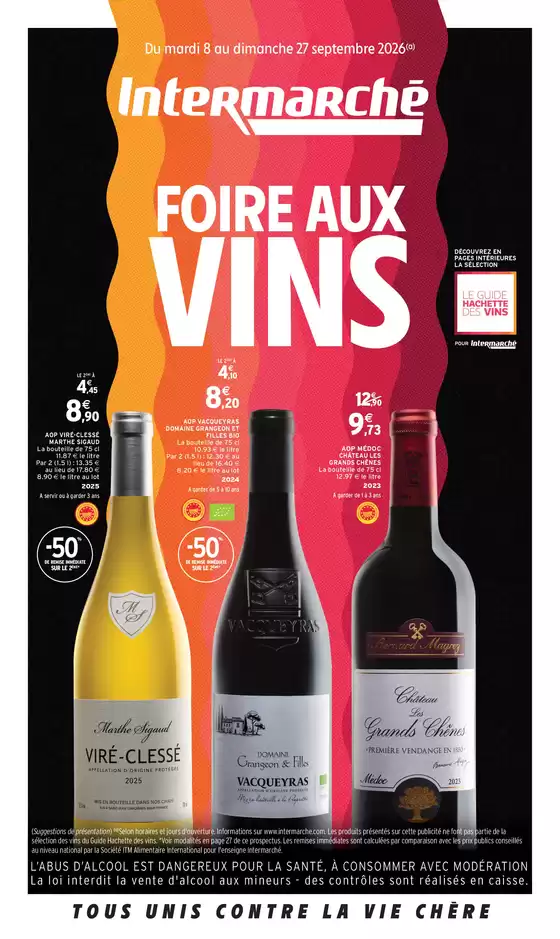 Catalogue Intermarché Contact à La Ferrière-aux-Étangs | EVEN FOIRE AUX VINS AUTOMNE | 2026-09-08T00:00:00.000Z - 2026-09-27T00:00:00.000Z