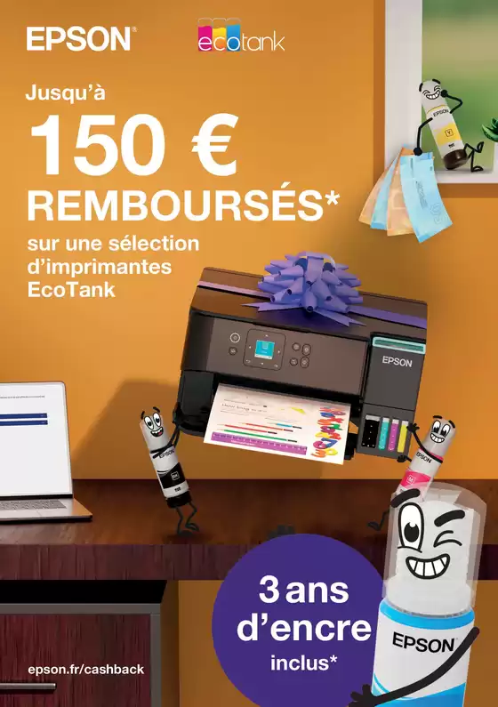 Catalogue LDLC à Tartaras | Jusqu'à 150€ remboursés avec Epson | 2026-09-01T00:00:00.000Z - 2027-01-31T00:00:00.000Z