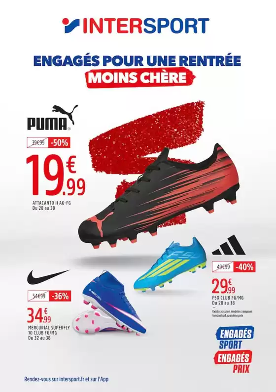 Catalogue Intersport | Engagés pour une rentrée moins chère | 2026-09-02T00:00:00.000Z - 2026-09-13T00:00:00.000Z