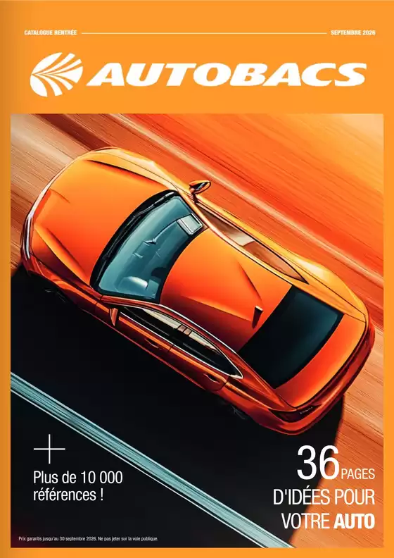 Catalogue Autobacs à Mauguio | Nos meilleures offres pour vous | 2026-09-02T00:00:00.000Z - 2026-09-30T00:00:00.000Z