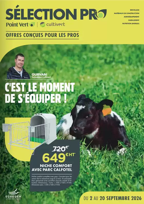 Catalogue Magasin Vert | C'est le moment de s'équiper ! | 2026-09-02T00:00:00.000Z - 2026-09-20T00:00:00.000Z