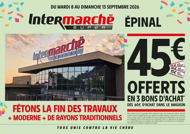 Catalogue Intermarché | PROS LOCAL - PDV 4925 - EPINAL | 2026-09-08T00:00:00.000Z - 2026-09-13T00:00:00.000Z