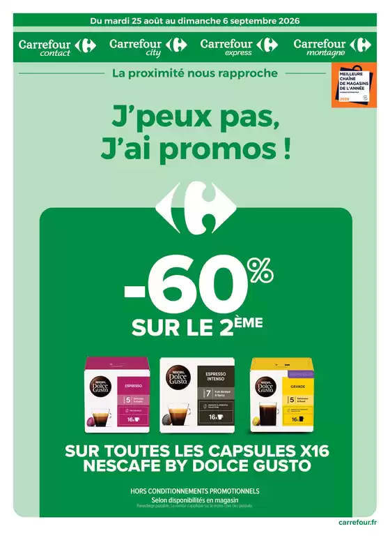 Catalogue Carrefour Drive à Waltenheim | JPEUX PAS JAI PROMOS | 2026-09-03T00:00:00.000Z - 2026-09-06T00:00:00.000Z