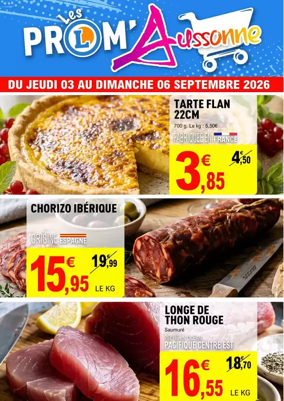 Catalogue E.Leclerc | PROM AUSSONNE SEM36 | 2026-09-03T00:00:00.000Z - 2026-09-06T00:00:00.000Z