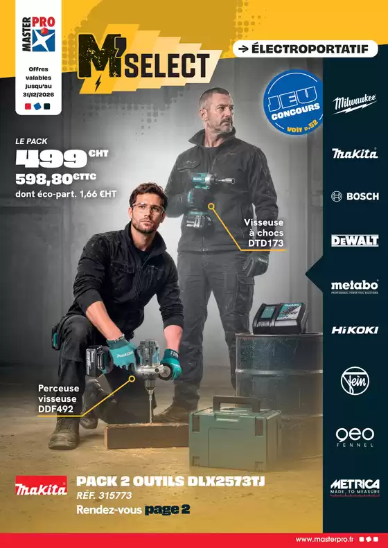 Catalogue Master Pro | Mselectelectro2 2026 | 2026-09-03T00:00:00.000Z - 2026-12-31T00:00:00.000Z
