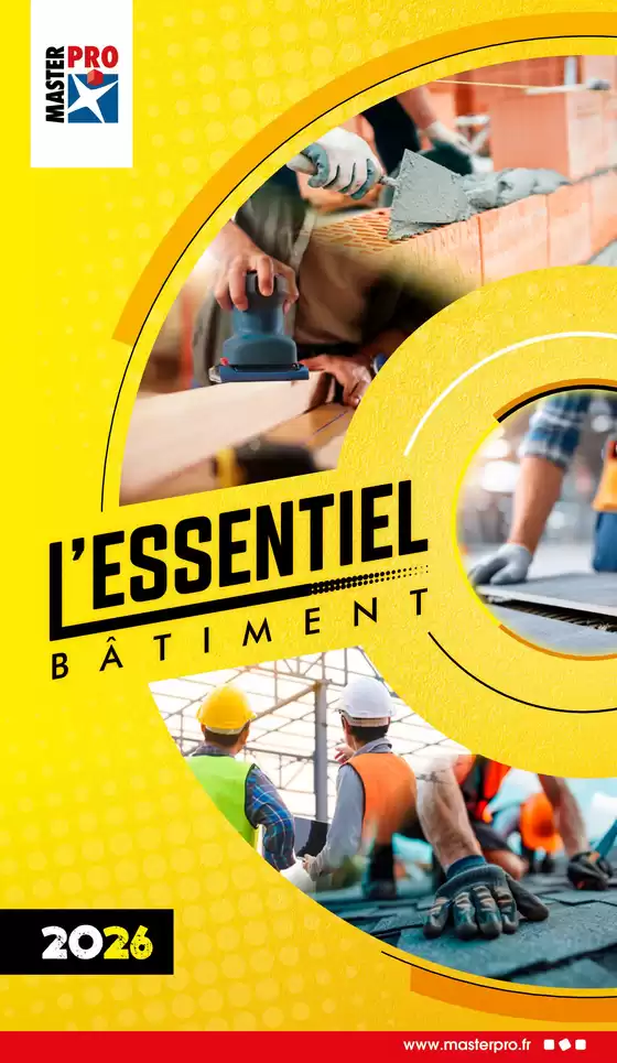 Catalogue Master Pro à Cairon | Essentiel Bâtiment 2026 | 2026-09-03T00:00:00.000Z - 2026-12-31T00:00:00.000Z