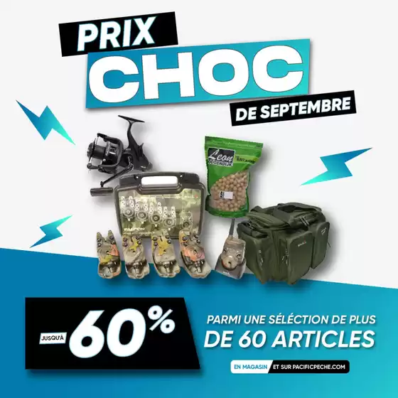 Catalogue Pacific Pêche à Puteaux | LES PRIX CHOC DE SEPTEMBRE ! | 2026-09-04T00:00:00.000Z - 2026-09-30T00:00:00.000Z