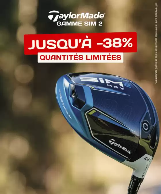 Catalogue Golf Plus à Buchères | Découvrez la gamme TaylorMade SIM 2 à prix réduits, jusqu'à -38% sur golfplus.fr | 2026-09-04T00:00:00.000Z - 2026-09-13T00:00:00.000Z