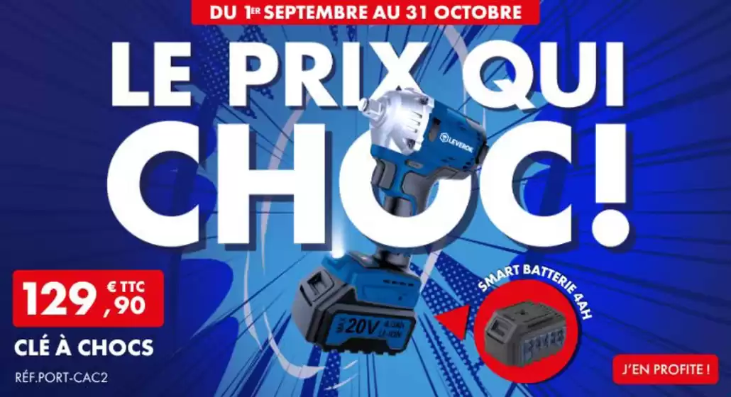 Catalogue Autodistribution | Le prix qui choc ! | 2026-09-04T00:00:00.000Z - 2026-10-31T00:00:00.000Z