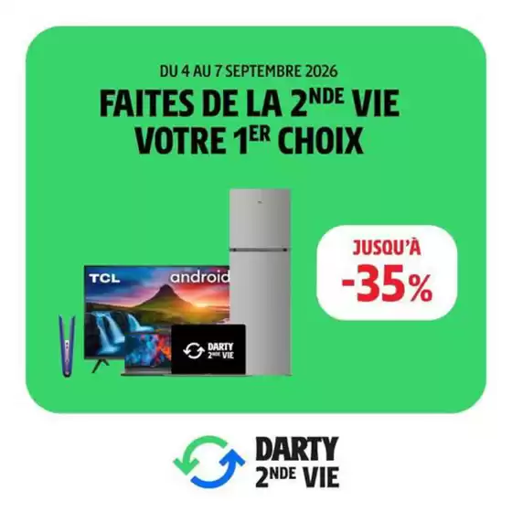 Catalogue Darty à Allauch | Offres du moment | 2026-09-04T00:00:00.000Z - 2026-09-07T00:00:00.000Z