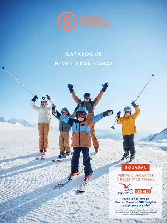 Catalogue Pierre & Vacances à Amiens | Catalogue hiver 2026 - 2027 | 2026-09-04T00:00:00.000Z - 2027-03-20T00:00:00.000Z