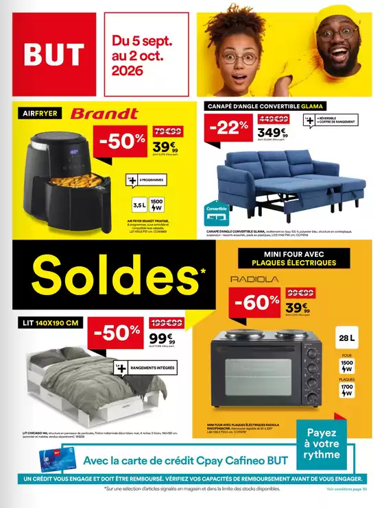 Catalogue BUT | But2613 Soldes Reu | 2026-09-05T00:00:00.000Z - 2026-10-02T00:00:00.000Z