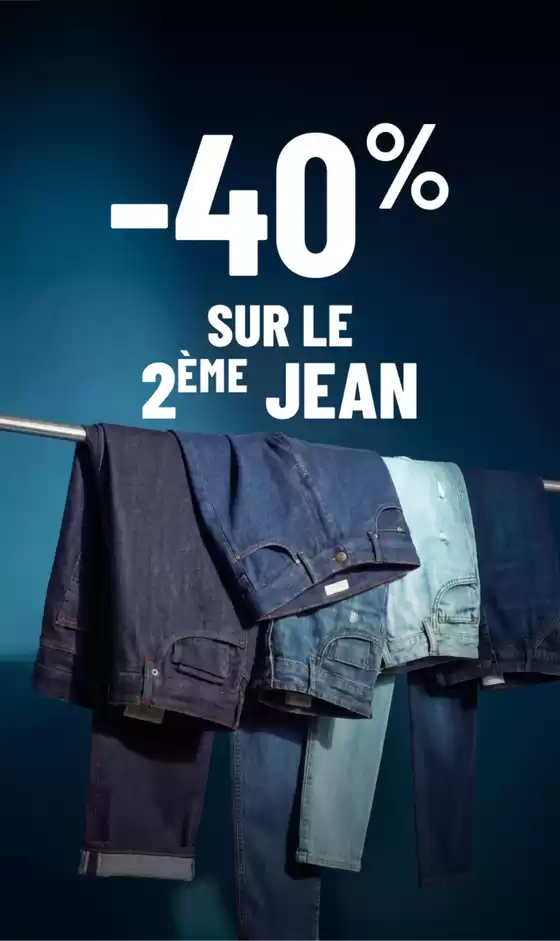 Catalogue Jules à Saint-Coulomb | -40% sur le 2ème jean | 2026-09-08T00:00:00.000Z - 2026-09-30T00:00:00.000Z