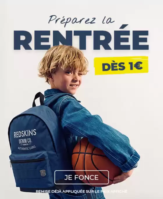 Catalogue Degriff'Stock | Rentrée des classes | 2026-09-08T00:00:00.000Z - 2026-09-20T00:00:00.000Z