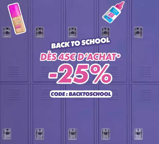 Catalogue NYX Professional Makeup | BACK TO SCHOOL | 2026-09-08T00:00:00.000Z - 2026-09-14T00:00:00.000Z