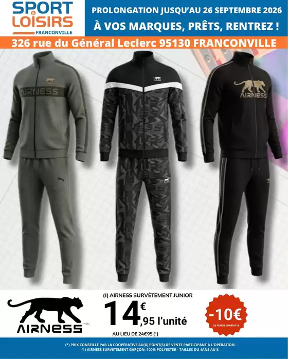 Catalogue E.Leclerc Sports | RDC SPORT 2026 | 2026-09-09T00:00:00.000Z - 2026-09-26T00:00:00.000Z