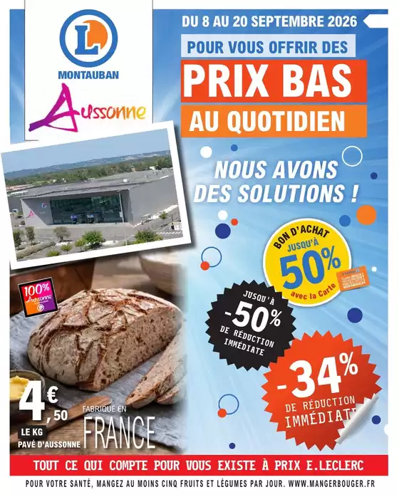 Catalogue E.Leclerc à Avignon | EVENEMENT 8 AUDIS | 2026-09-08T00:00:00.000Z - 2026-09-20T00:00:00.000Z