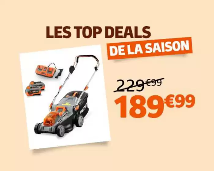 Catalogue Jardiland | Outillage de jardin motorisé en promo ! | 2026-09-10T00:00:00.000Z - 2026-09-30T00:00:00.000Z