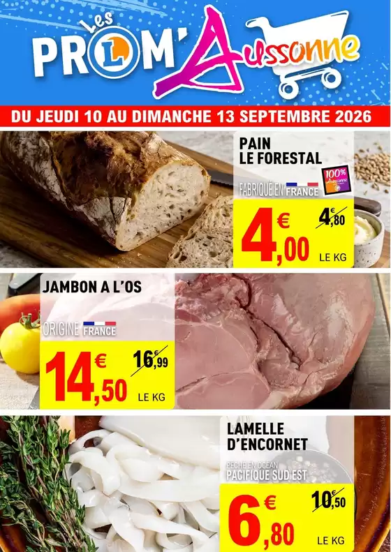 Catalogue E.Leclerc | PROM AUSSONNE SEM37 | 2026-09-10T00:00:00.000Z - 2026-09-13T00:00:00.000Z