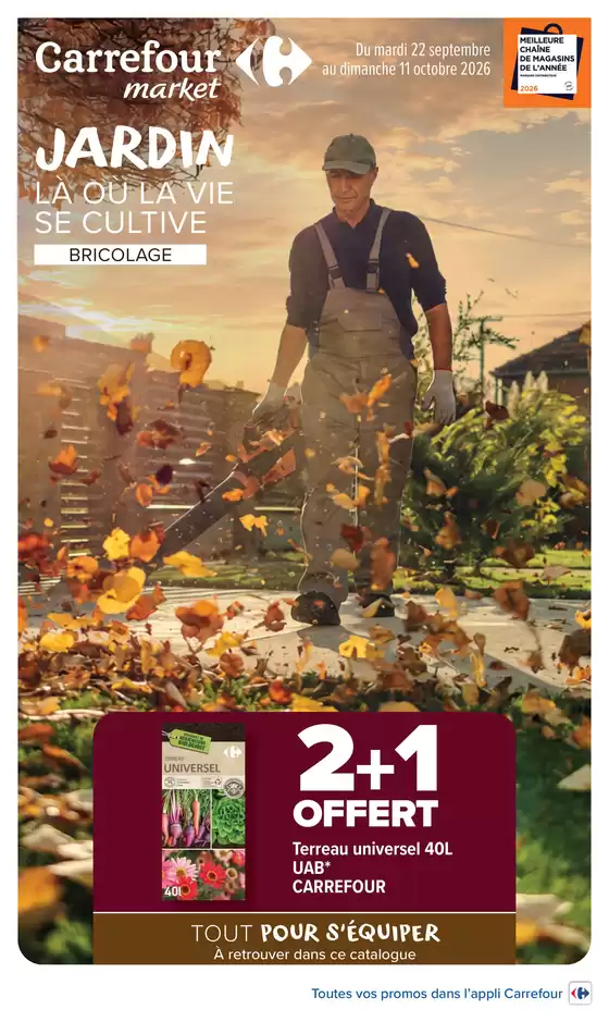 Catalogue Carrefour Drive à Saint-Hippolyte-du-Fort | LÀ OU LA VIE SE CULTIVE | 2026-09-22T00:00:00.000Z - 2026-10-11T00:00:00.000Z