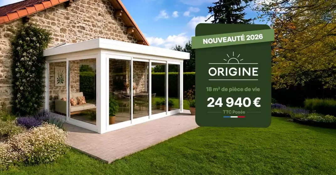 Catalogue Vie & Véranda à Lens | Nouveauté 2026 | 2026-09-14T00:00:00.000Z - 2026-12-31T00:00:00.000Z
