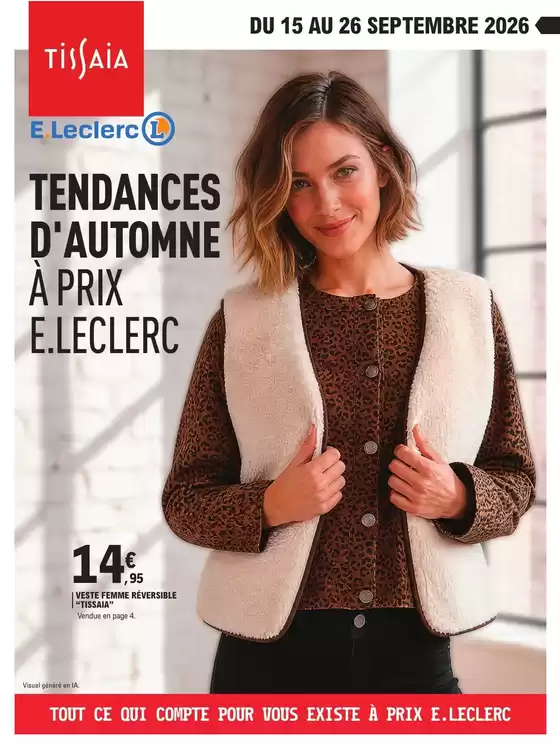 Catalogue E.Leclerc à Rougemontiers | RDV JEANS 2 | 2026-09-15T00:00:00.000Z - 2026-09-26T00:00:00.000Z