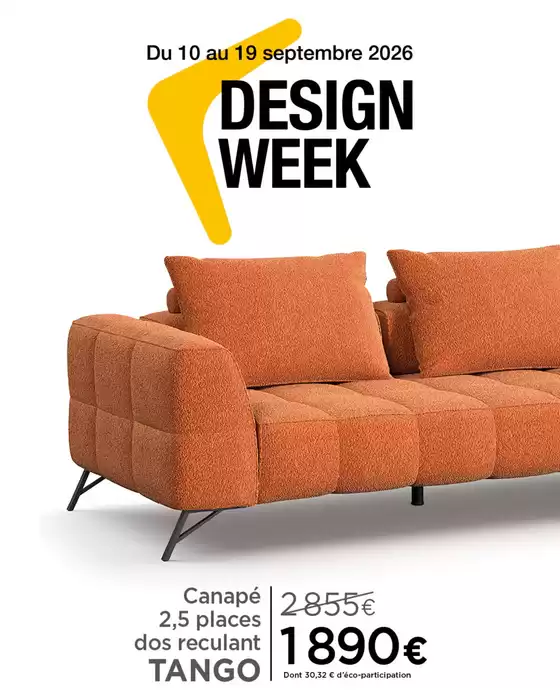Catalogue XXL Maison | Design Week | 2026-09-15T00:00:00.000Z - 2026-09-19T00:00:00.000Z