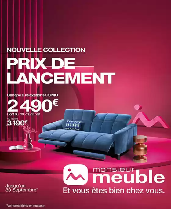 Catalogue monsieur meuble à Toulouse | La nouvelle collection est arrivée ! | 2026-09-15T00:00:00.000Z - 2026-09-30T00:00:00.000Z