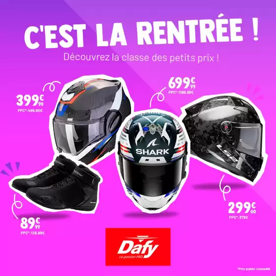 Catalogue Dafy Moto | La rentrée n'a pas dit son dernier mot ! | 2026-09-15T00:00:00.000Z - 2026-10-11T00:00:00.000Z