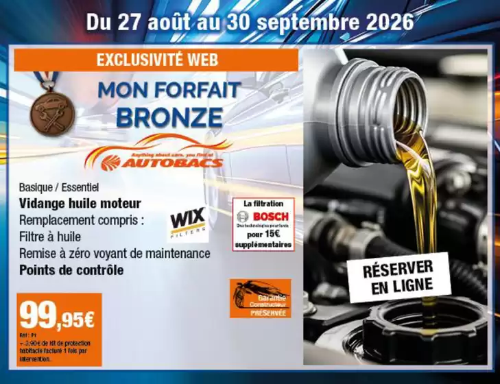 Catalogue Autobacs à Annecy | Promotions | 2026-09-15T00:00:00.000Z - 2026-09-30T00:00:00.000Z