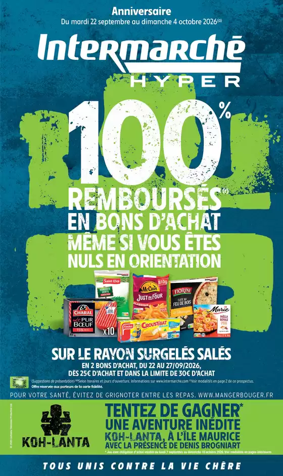 Catalogue Intermarché Hyper à Essars | TF ANNIVERSAIRE 2 | 2026-09-22T00:00:00.000Z - 2026-10-04T00:00:00.000Z