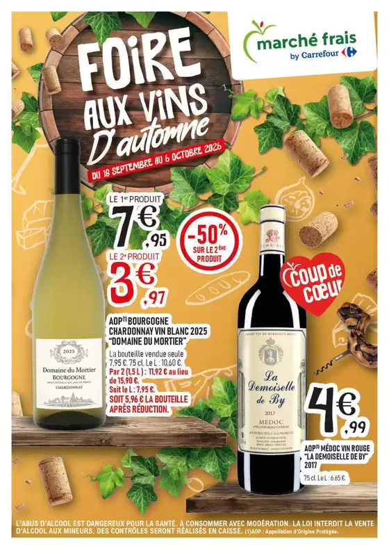 Catalogue marché frais Géant à Genouilly (Cher) | Catalogue Foire aux Vins Automne 2026 WEB | 2026-09-18T00:00:00.000Z - 2026-10-06T00:00:00.000Z