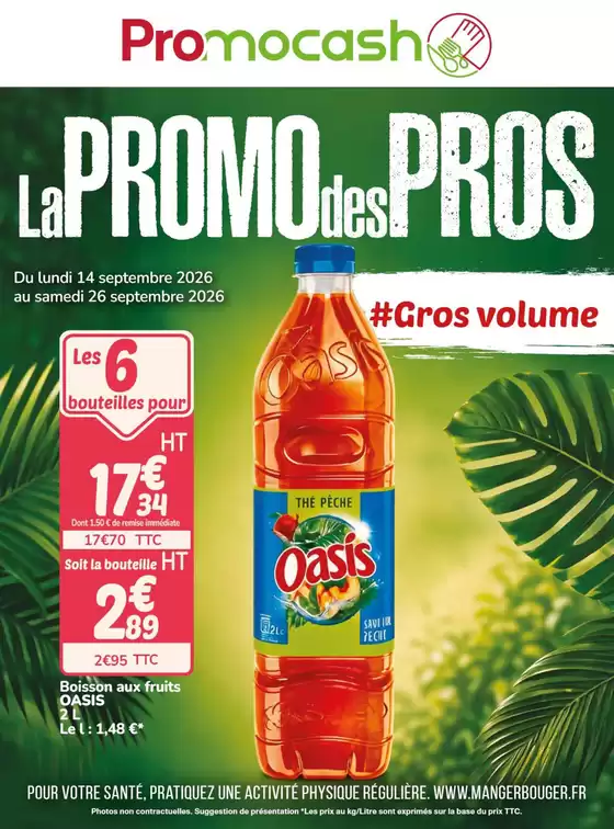 Catalogue Promocash à Saint-Malo | La promo des pros | 2026-09-16T00:00:00.000Z - 2026-09-26T00:00:00.000Z