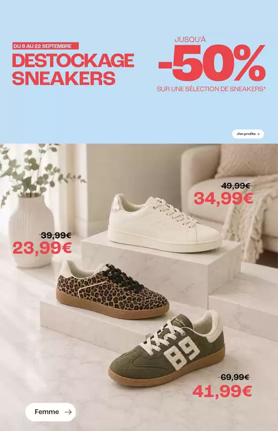 Catalogue Besson à Légny (Rhône) | DESTOCKAGE SNEAKERS | 2026-09-17T00:00:00.000Z - 2026-09-22T00:00:00.000Z