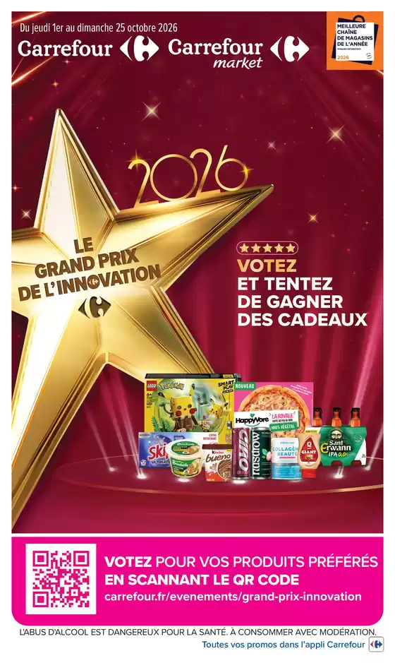 Catalogue Carrefour Drive à Liverdun | LE GRAND PRIX DE LINNOVATION 2026 | 2026-10-01T00:00:00.000Z - 2026-10-25T00:00:00.000Z