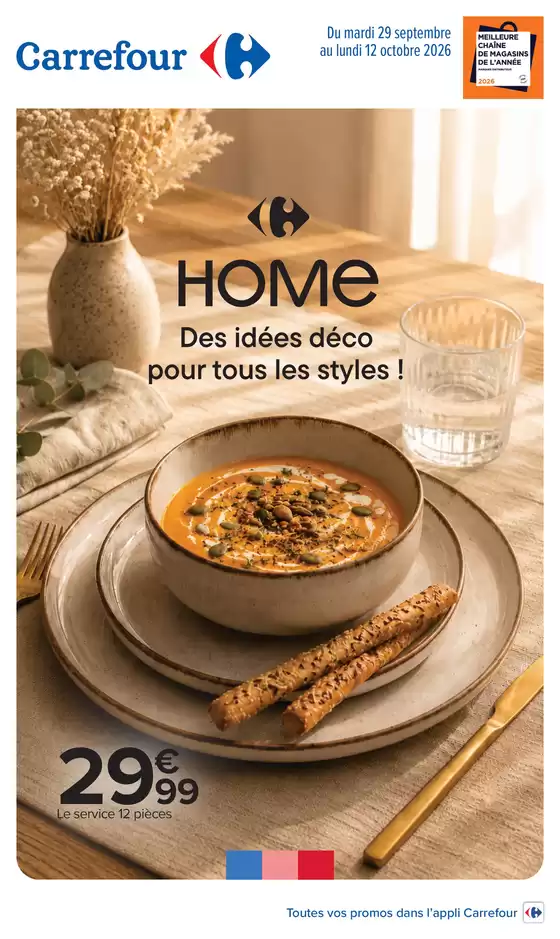 Catalogue Carrefour Drive à Barcelonnette | DES IDÉES DÉCO POUR TOUS LES STYLES | 2026-09-29T00:00:00.000Z - 2026-10-12T00:00:00.000Z
